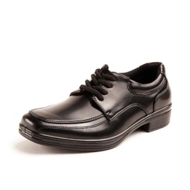 Deer Stags Sharp Boys' Oxford, Black, 8.5 Toddler Medium