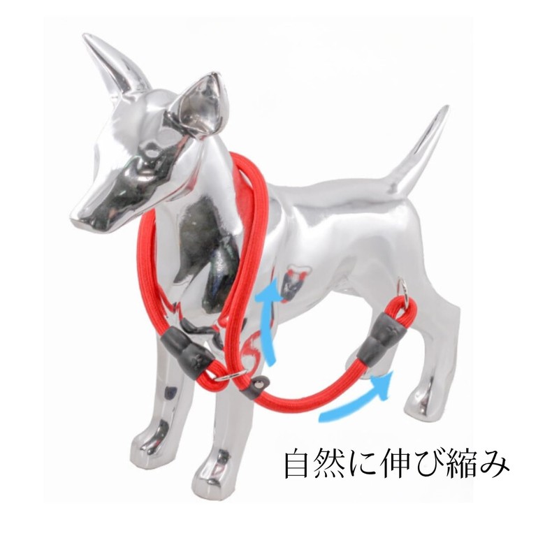 WonderPawz Slip Leash for Large Dogs, Chalk Leash, Pull Prevention