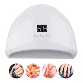 More Beauty Lámpara Para Uñas Luz Uv 36w Secado Gelish Con Temporizador
