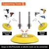 Tshya 3 inch Drill Polishing Kit Buffer Sanding Attachment Car