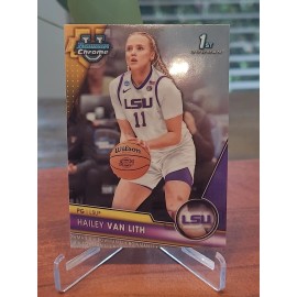 2024 Haley Van Lith Rookie RC 1st Bowman Chrome  University #25 LSU TCU