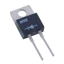 NTE Electronics NTE6080 Silicon Schottky Barrier Rectifier, 2-Lead TO220, 10 Amp Current Rating, 60V
