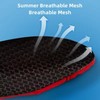 Kawasaki Sports Insoles，Breathable and Sweat-absorbing with Poron Shock-absorbing Cushioning for