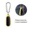 MiPhee Silicone Case for Go-Tcha with Keychain Carabiner, Black