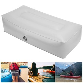 Leapiture Kayak Inflatable Boat Seat Pad PVC Moistureproof Fishing Boat Accessories for Outdoor Sports, Moisture-Resistant Kayak Cushion for Rowing Game