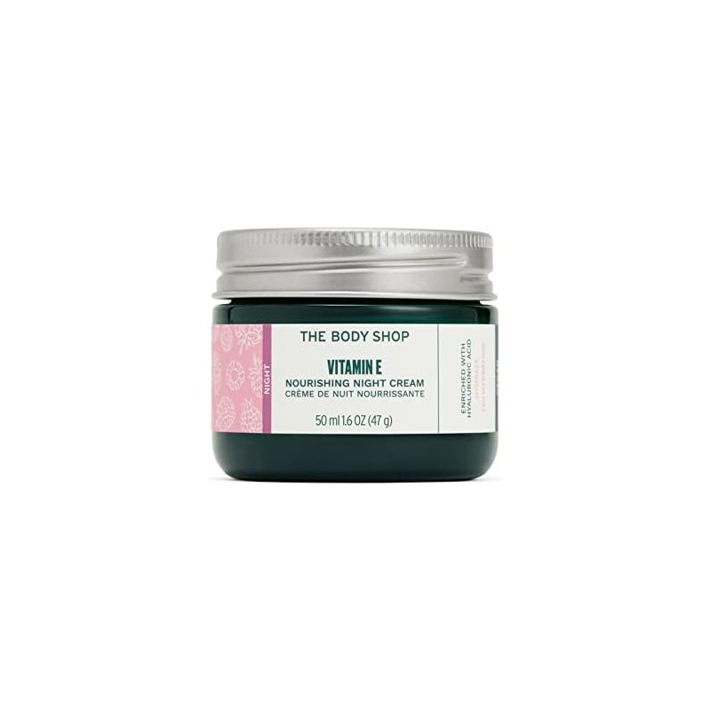 Crema de noche nutritiva con vitamina E, 1.7 onzas líquidas