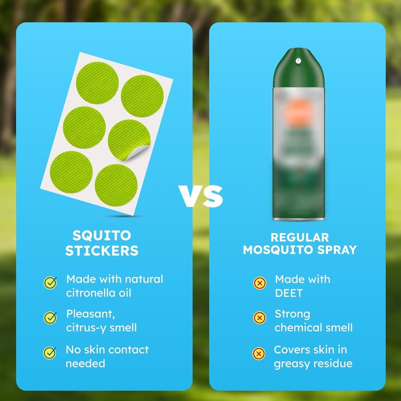 BugMD Squito Stickers Mosquito Repellent Patch Stickers for Adults (78