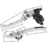 LIEAOKES 22mm Aluminum Alloy Folding Clutch Lever Brake Lever Set