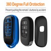 Sindeda for Honda Key Fob Cover with Keychain Soft Full