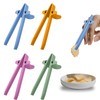 DWEHSHIELD 4 PCS Finger Chopsticks for Gamers - Snack Grabber