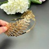 JZK 1 x Gold roman leaf crown greek crown goddess