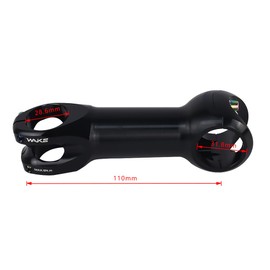 FOMTOR 31.8 Bike Stem 45/60/70/80/90/100/110/120mm MTB Stem Mountain Bike Handlebar Stem, Negative 10 Degree Stem for Mountain Bicycle, Road Bike, MTB, BMX, Cycling (110mm)