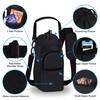 Turmaster Water Bottle Holder with Strap, Insulated Bottle Bag with