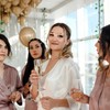 Rumyve 23 Pcs Rose Gold Wedding Engagement Bachelorette Party Photobooth