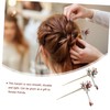 Beavorty Set of 2 Ancient Style Butterfly Hair Sticks Hair