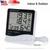 Shengli Digital Thermometer Electronic Temp, Humidity Meter and Clock