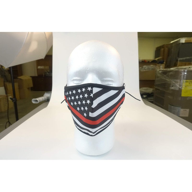 Headmost ComfyMax 3 Layer Fabric Facemask: Water Repellent, Washable &