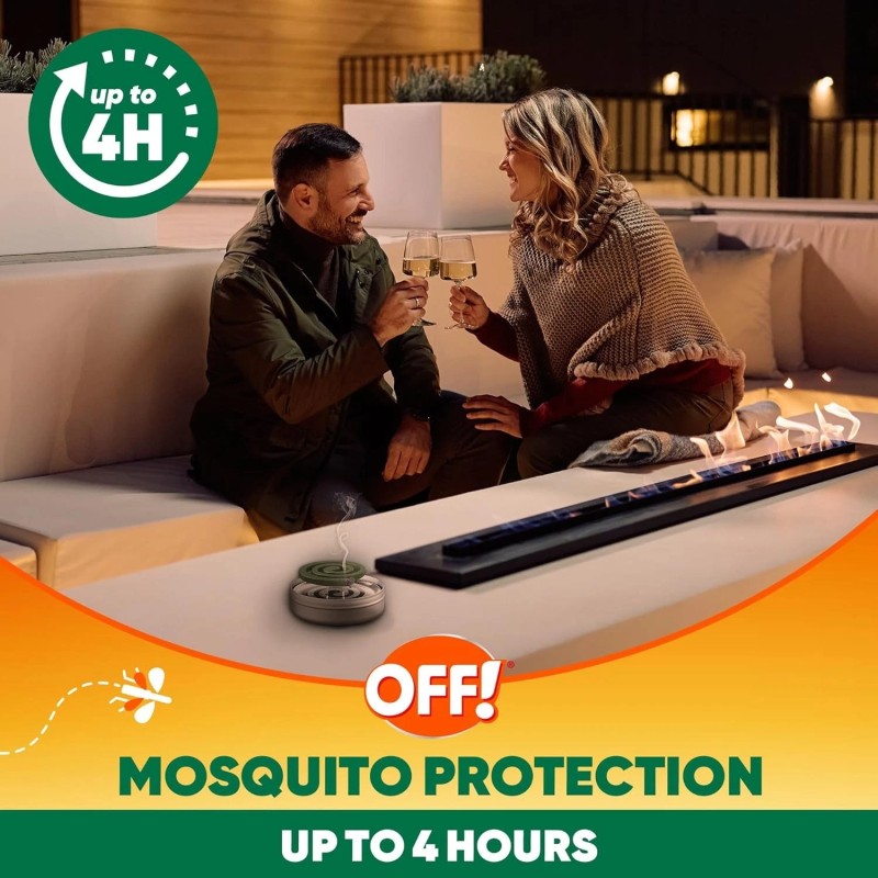 OFF! Backyard Mosquito Repellent Coil Refills, Perfect for Outdoor Patios...
