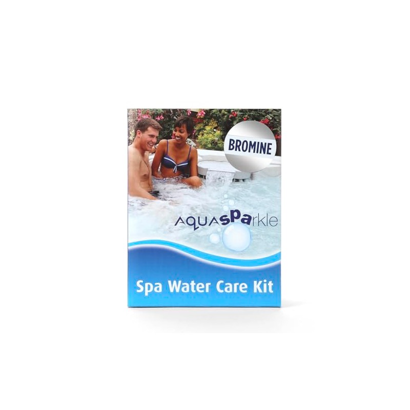 AQUASPARKLE Bromine Spa Starter Kit - Hot Tub Chemical Kit
