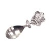 Keystone KI055329 Brass Cutlery, Dessert Spoon, Strawberry Flower, Silver, W