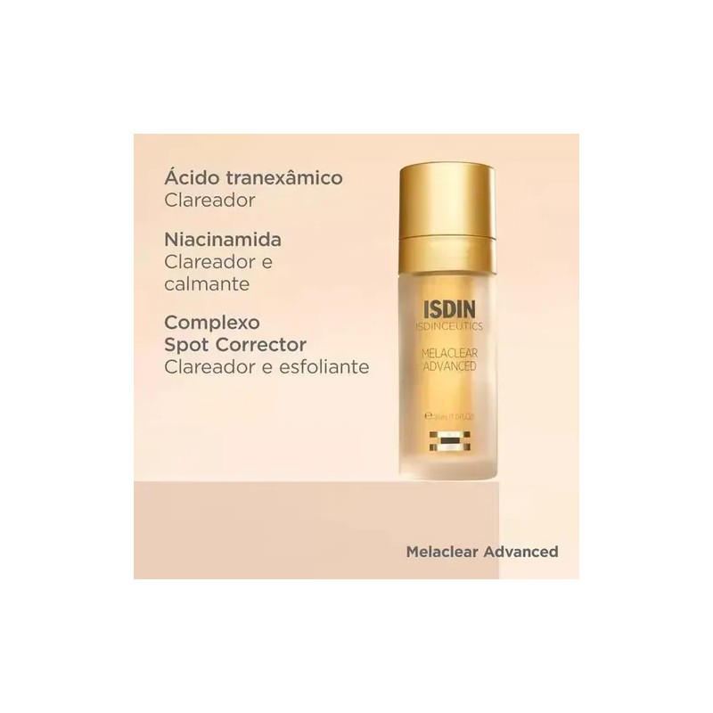 Sérum facial avanzado Isdinceutics Melaclear 30 ml Isdin