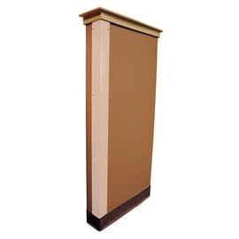 Corner Guard, Almond, 1x48in, Hardware FR