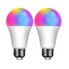 LAX Gadgets Smart LED Light Bulbs - Color Changing Smart