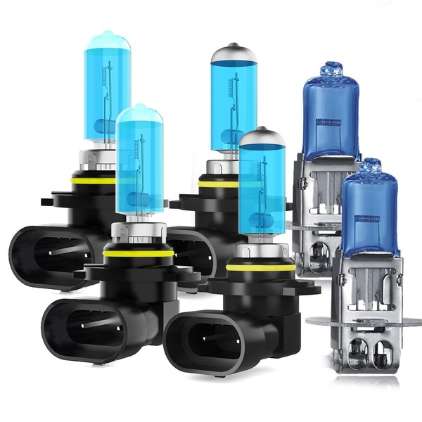 XG Glitter Headlights Fit for GS300 1993-1997 Halogen Headlight Bulbs,