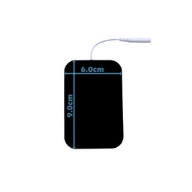 SensaMed - 4 Electrodos Parches Pads Almohadillas 6x9 - Compatible Con Dr-Ho's Globus Besmed Caretec Myofit TENS Cola de Ratón
