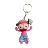 Voodoo String Doll Keychain, Design T07