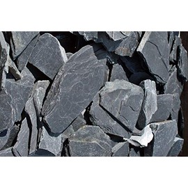 Decorative Grey Slate Chippings Aquarium Fish Tank Decoration Home Garden 200g Sample