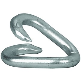 Campbell Chain & Fittings T5950024 Repair and Lap Link, 1/8" x 3/4", Zinc Plated, Tagged (Pack of 10)
