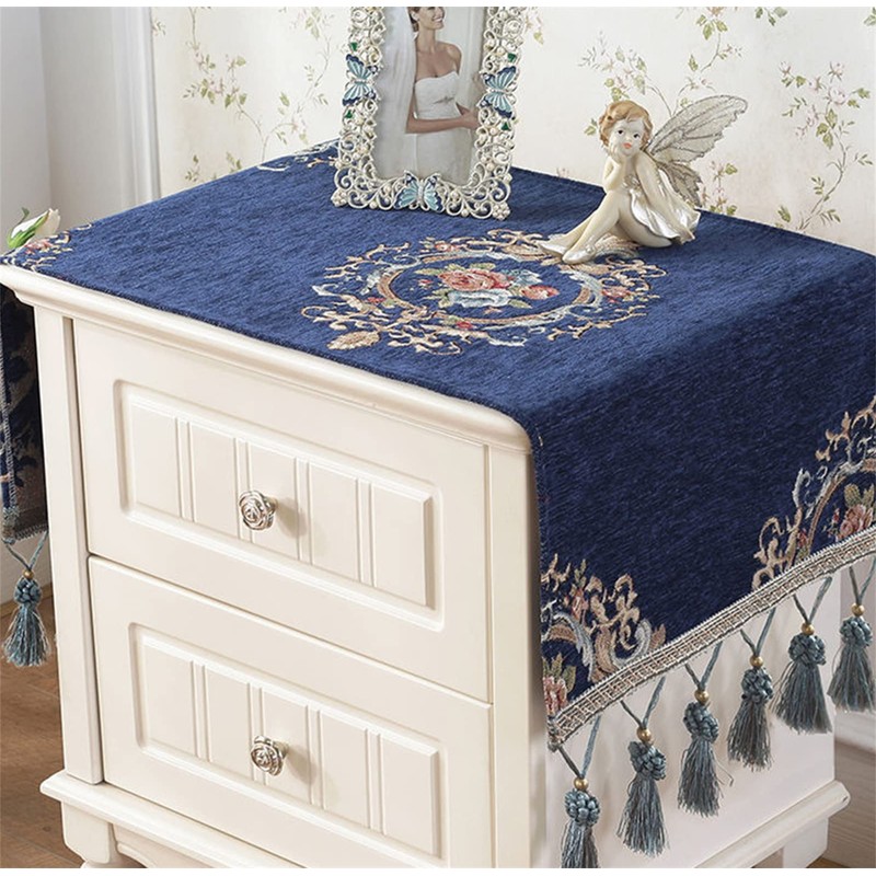 Utobanh Simple Bedside Table Dust Cover Cover Cloth Towel Cushion