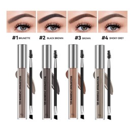 Waterproof Eyebrow Gel, Quick Drying Long-Lasting Eyebrow Gel for Natural Looking Brows, Easy Application for All Skin Types, Smudge-Proof Formula (B2)