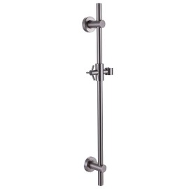 HammerHead Showers® ALL METAL 27.5 Inch Shower Slide Bar for Hand Held Shower Heads, Oil Rubbed Bronze | Adjustable Height Showerhead with Hose Rail System | Easily Adjust Height & Angle of Handshower