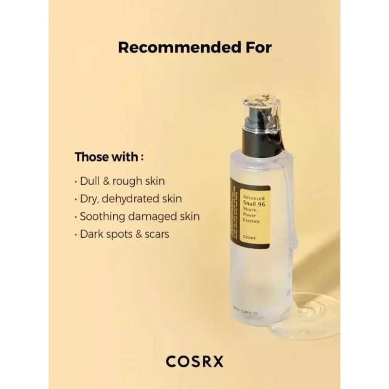 Cosrx Esencia Tonico Advanced Snail Baba De Caracol 96 100ml