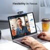 Cámara Web Full HD 4k con micrófono, corrección automática de
