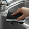 DOITOOL Pack of 10 Cleaning Sponge Double-Sided Sponge Black Kitchen