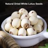 Dried Lotus Seed, 5.99oz/170g Dried White Lotus seeds, Perfect for