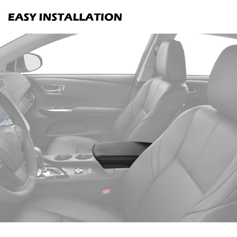 CHEDA Center Console Armrest Synthetic Leather Cover Compatible with Toyota