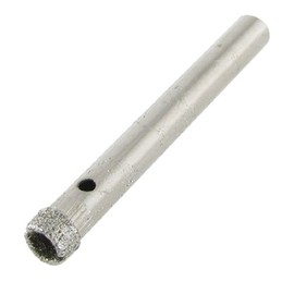 Sourcingmap 6mm 1/4" Diameter Ceramic Tile Glass Metal Hole Saw Diamond Core Drill Bit