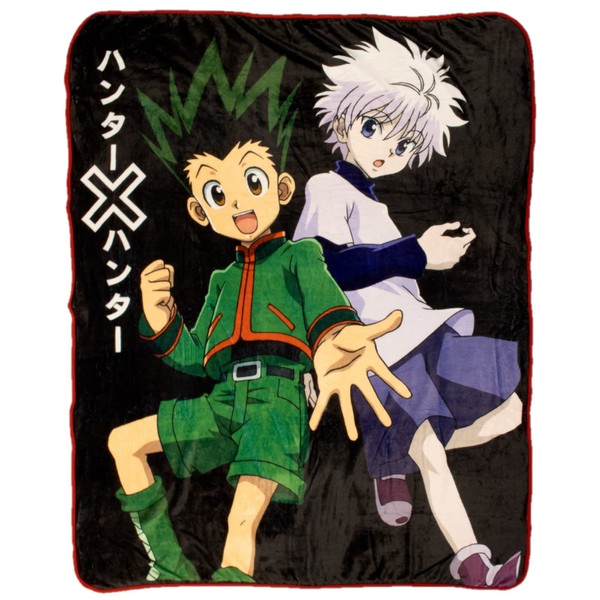 Hunter x Hunter Gon Freecss & Killua Throw Blanket 45"