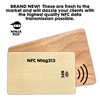 Ninja Pop Wooden NFC Cards - Choose from Real Wood