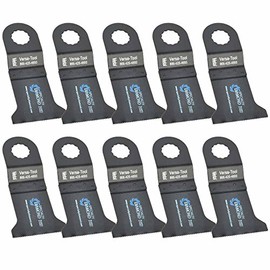 Versa Tool SB10B 45mm Bi-Metal Multi-Tool Saw Blades 10/Pack Fits Fein Multimaster, Rockwell, Sonicrafter, Oscillating Tools