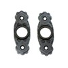 UHRIG Set of 2 Oval Wrought Iron Rosette for Door