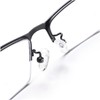 Naikomly Nearsighted Glasses -1.25 Half Frame Titanium Alloy Myopia Glasses