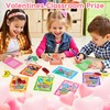 AugToy 28PCS Video Game Keychains Valentines Day Cards for Kids