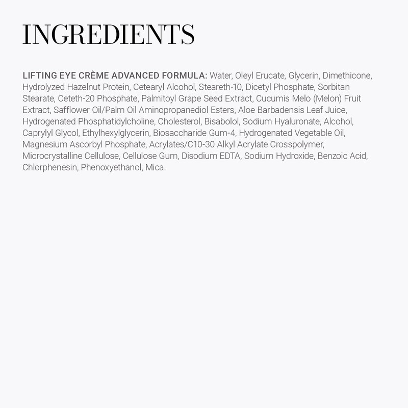 Meaningful Beauty Lifting Eye Crème Advanced Formula, Under Eye Care,