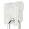 SAYAYO EMS3005-W Stainless Steel Door Bolt Small Lockable with Padlock