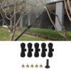 1/4 LowPressure Quick Spray Tower Fog Nozzles Patio Outdoor Cooling